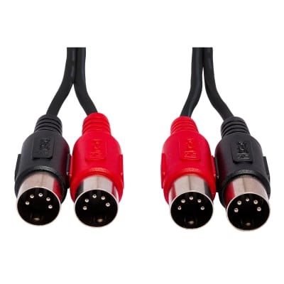 Hosa MID-203 Dual MIDI Cable 3m (9.9 ft) image 2