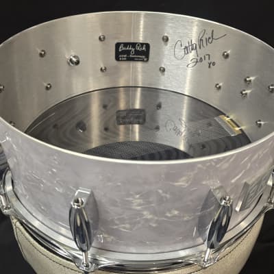 TRICK Drums USA Buddy Rich 100th Anniversary 5.5 x 14 Snare drum 2017 - Aluminum image 14