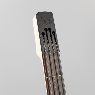 NS Design WAV Radius 4-String Bass in Metallic White (W160344) image 11