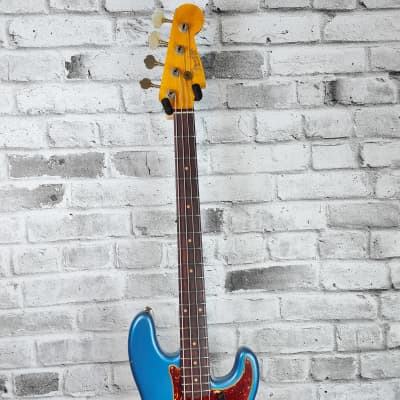 Fender Custom Shop 1964 Precision Bass Relic, Rosewood Fingerboard, Aged Lake Placid Blue image 4