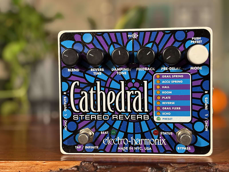 ギター Electro-Harmonix Cathedral Stereo Reverb Electro-Harmonix Cathedral Stereo Reverb | Reverb