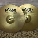 Used Paiste Brass 101 Hi Hats 13"