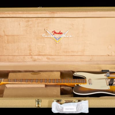 Fender Custom Shop LTD Twisted Telecaster Custom Journeyman Relic Bigsby 2-Color Sunburst (312) image 7