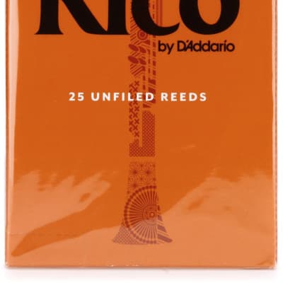 D'Addario RCA2525 Rico Bb Clarinet Reed - 2.5 (25-pack) image 1