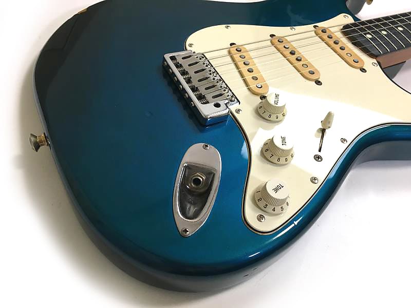 Fender Japan ST62 Stratocaster MIJ Custom Shop Pickups Order-to-Made  1993-1994 Lake Placid Blue