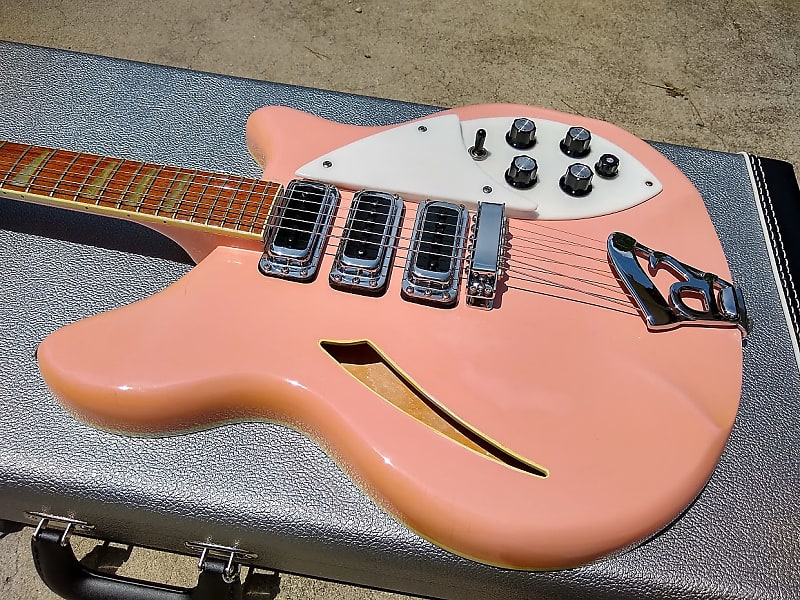 Pink rickenbacker deals