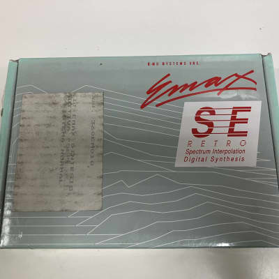 E-MU Systems Emax SE Retro Spectrum Interpolation Digital Synthesis upgrade - unopened box