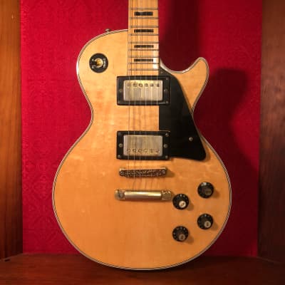 RARE 1970s Morris Les Paul Copy FIGURED BIRDSEYE ALL MAPLE