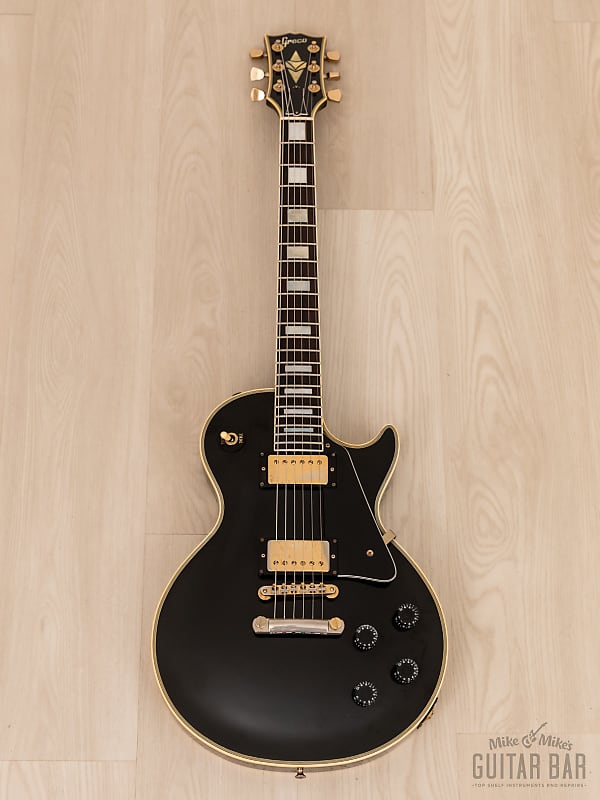 1984 Greco Mint Collection EGC68-50 Custom Black Beauty w