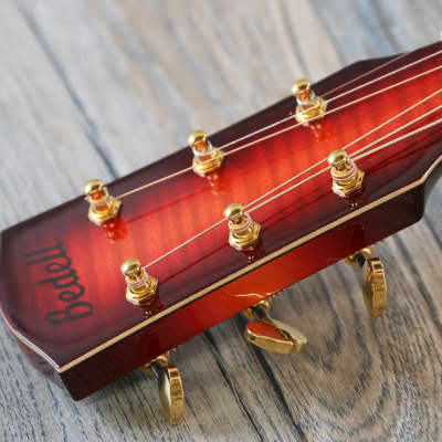 MINTY! Bedell WF-0-AD/MP Wildfire Orchestra Adirondack & Maple Fire Burst Gloss + OHSC image 15