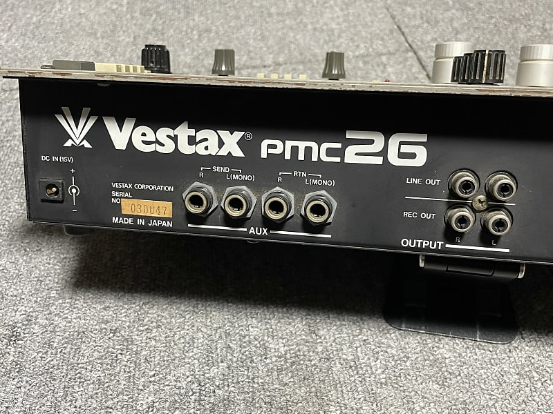 希少 レア Vestax PMC26 DJミキサー Yahoo!オークション - レア ほぼ新品 名機 ロータリーミキサー