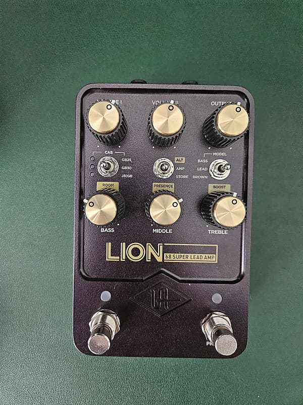 Universal Audio Lion '68 Super Lead Amp 2023 - Present - Black