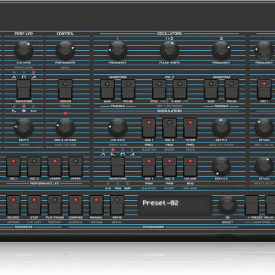 Behringer UB-Xa D 16-Voice Desktop Synthesizer | Reverb