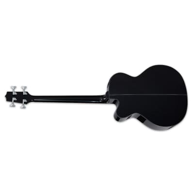 Takamine GB30CE BLK Gloss Black GB-30 CE Electric Acoustic Bass Guitar GB-30CE - B-Stock image 2