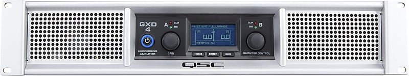 QSC GXD4 パワーアンプ Amazon.com: QSC GXD4 Class D Power Amplifier with DSP