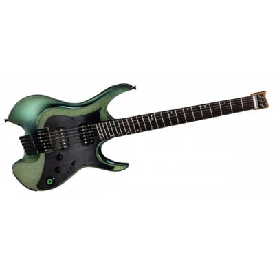 MOOER GTRS W900 GR Wing 900 Intelligent Guitar Intelligent E-Gitarre, aurora green for sale
