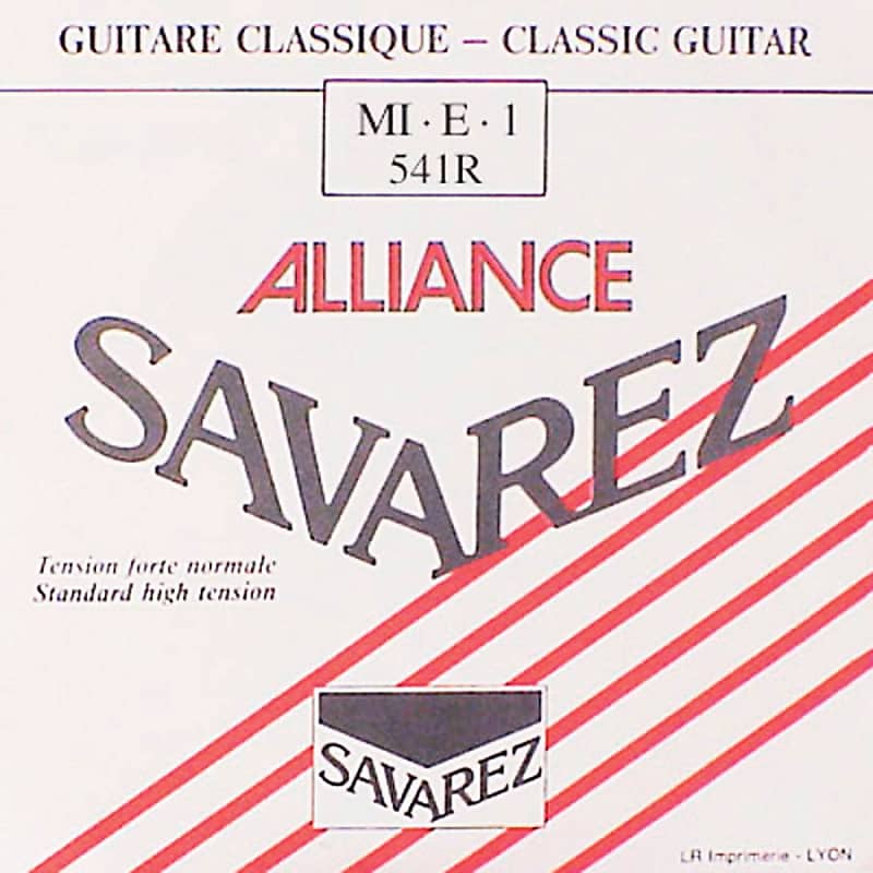 Corde au détail guitare classique - Savarez 541R Alliance rouge