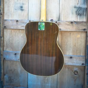 1969/1970 Fender Palomino  "Johnny Cash" Broomstick w/ Ultra Rare Factory Soundhole Pickup image 10