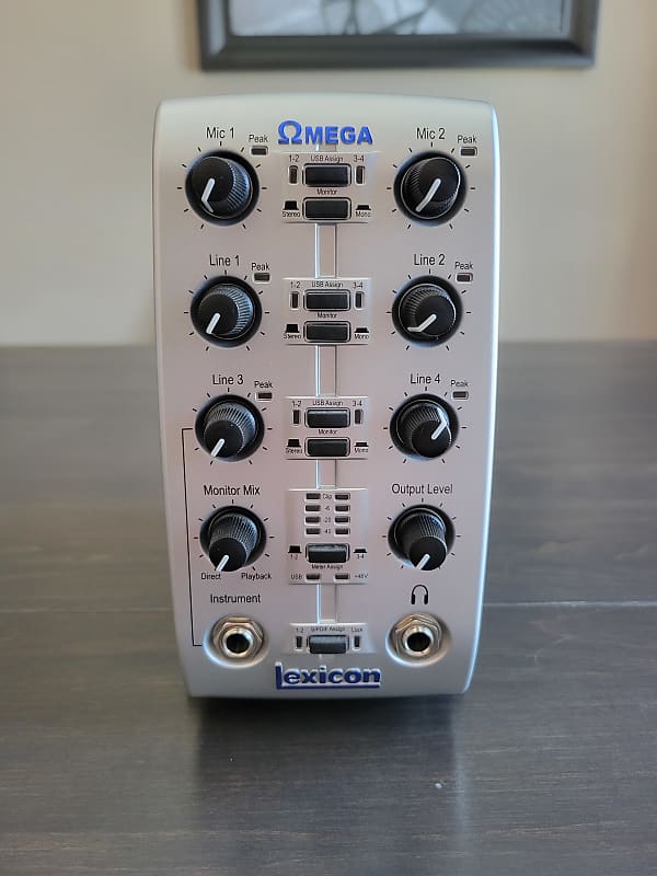 Lexicon Omega Studio 8x4x2 USB Audio MIDI Interface | Reverb Canada