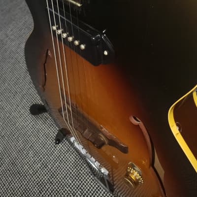 1960 Gibson ES-125 - Centralab Pots - Bumblebee Caps. Stock. image 20