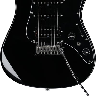 Ibanez Prestige AZ24047 Electric Guitar (with Case), Black image 2