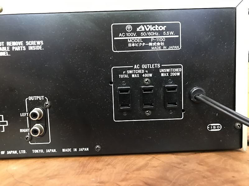 Victor P-1100 Preamplifier + Mixer [Rare Japanese 