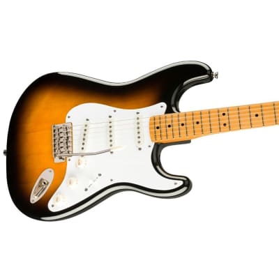 Fender Classic Vibe '50s Stratocaster 6-String Electric Guitar with Maple Fingerboard and C-Shape Neck (2-Color Sunburst) image 3