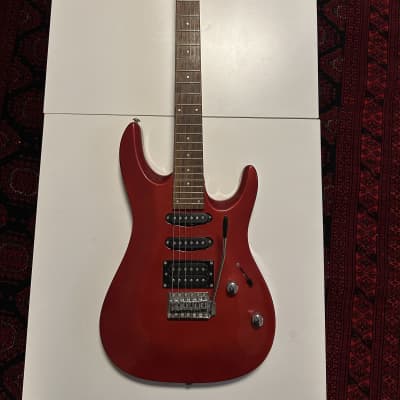 Aria Pro II Mac Series (Japan Market) - Metallic Red (SSH) Electric Guitar for sale