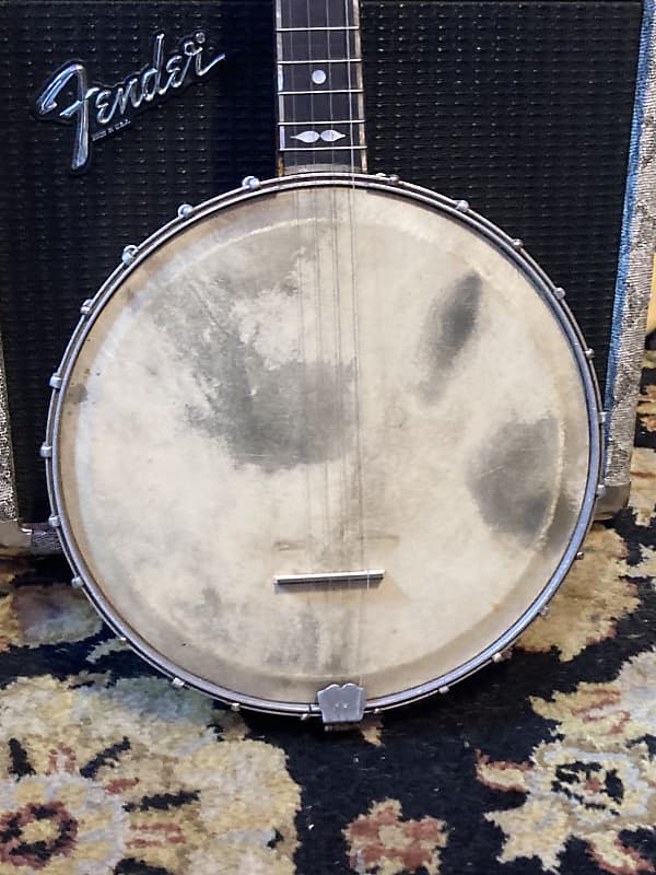 Unknown Washburn? Orpheum? Antique Tenor Banjo 1920s? | Reverb