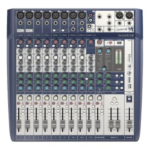 Soundcraft Signature 12 12-Channel Analog USB Mixer w/ Effects