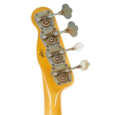 Fender Custom Shop '55 Precision Bass Guitar Maple Relic, Butterscotch Blonde - #18753 image 7
