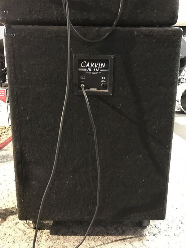 Carvin R1000 Red Line 1000 Watt Bass Head W/ Carvin RL410T 4x10