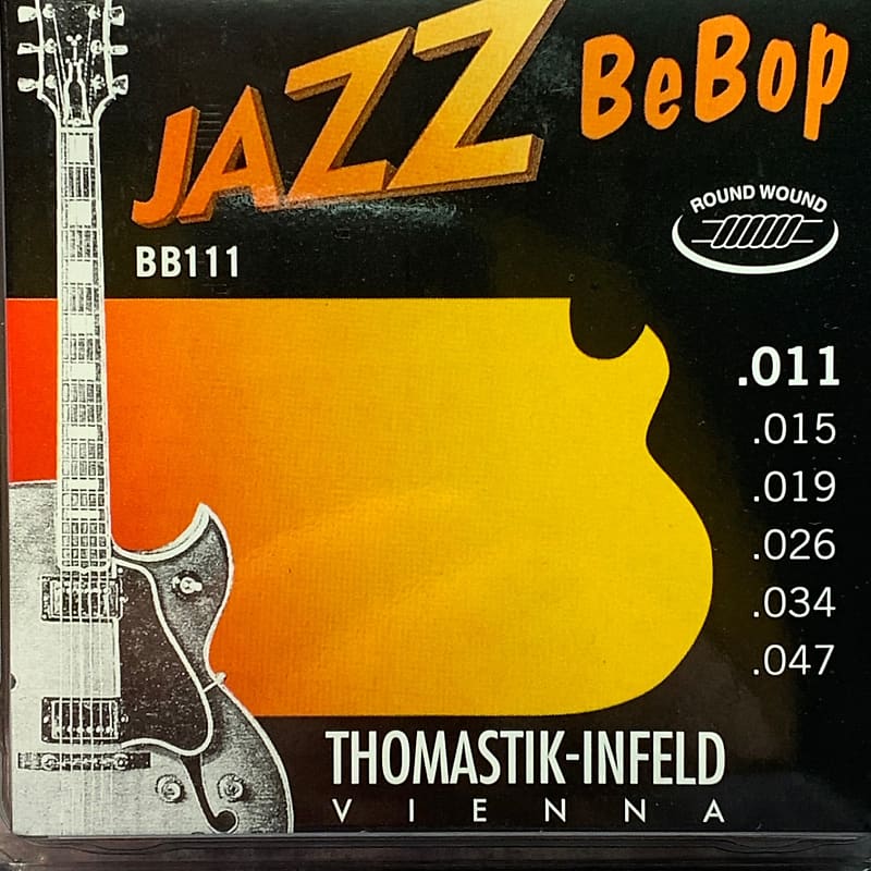 Thomastik Infeld Jazz Bebop Guitar Strings BB111 .011 .015 .019