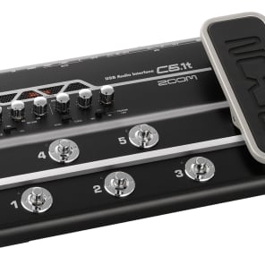 ZOOM C5.1t Foot Controller / USB 2.0 Audio Interface, Tube