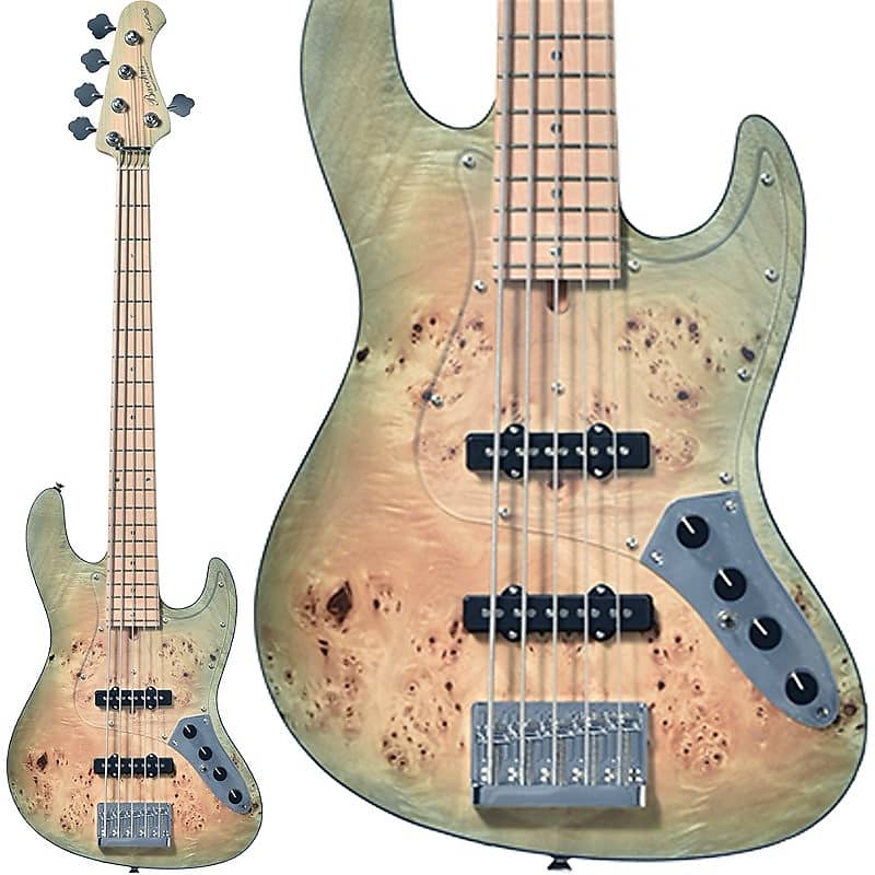 【ひまやん】Bacchus Jazz Bass サンバーストブラック New 5-string version and new colors added to a popular bass