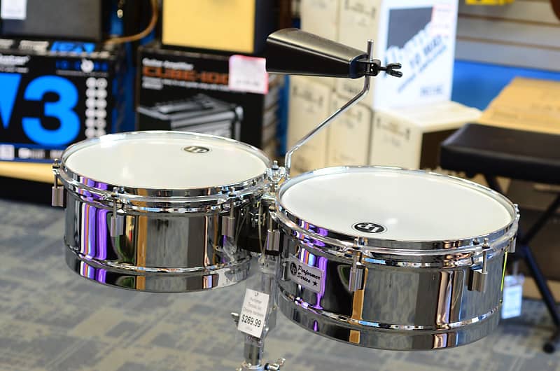 LP Performer Timbale Set with Chrome Hardware RESTOCK Reverb