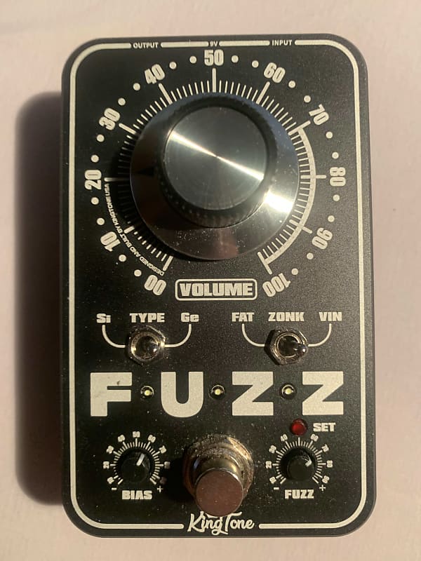 King Tone Guitar Minifuzz V2 2022 - Black | Reverb