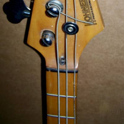 1987 Hohner HP Bass Guitar image 2