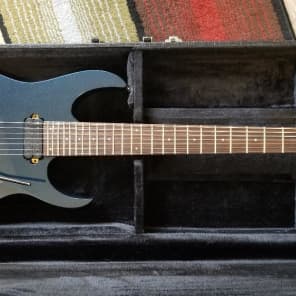 Ibanez Prestige RG1527 7 string MIJ Brass Block&Hardshell