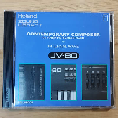 Roland PN-JV80-05 Contemporary Composer for Internal Wave JV Data Card, 880, 1080, JD-990