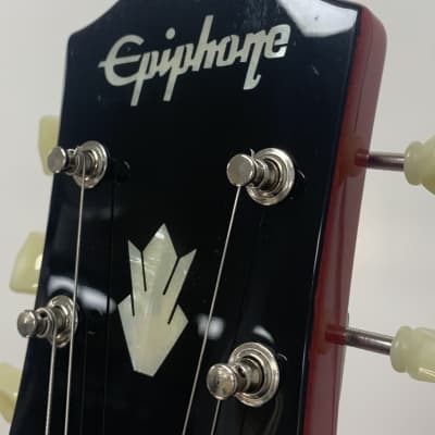 Epiphone ES-335 IG Electric Semi  Hollowbody Guitar - Cherry image 5