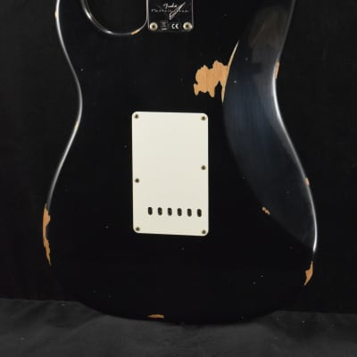 Fender Custom Shop Limited Edition '68 Stratocaster Journeyman Relic - Black image 7