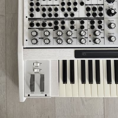 Moog Voyager XL & Moogerfooger Complete Collection (white edition) with lots of accessories White Edition image 22