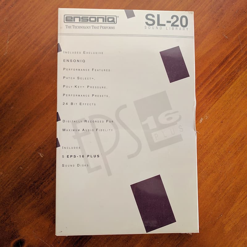 Ensoniq SL20 French Horns floppy disk set for ASR/EPS/TS Reverb