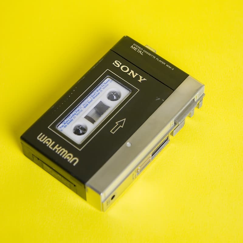 SONY Walkman WM-3 in Very Good Condition w/ New Belts (1981) | Reverb