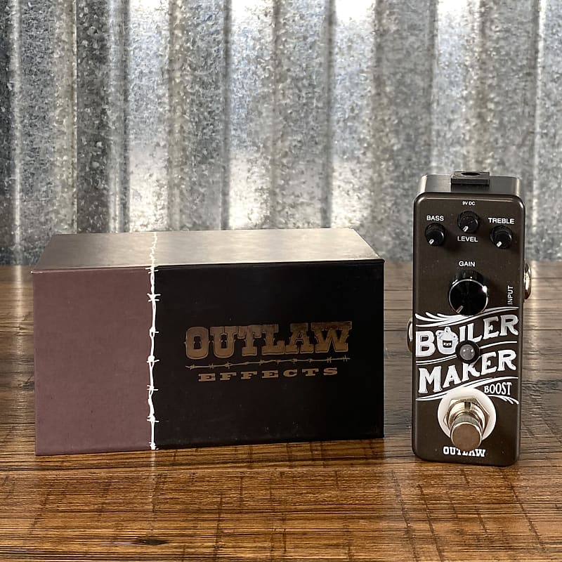 Outlaw Effects Boilermaker Boost 20db Guitar Effect Pedal image 1