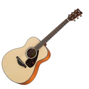 Yamaha FS800 Solid Spruce Top OM Acoustic Guitar Natural