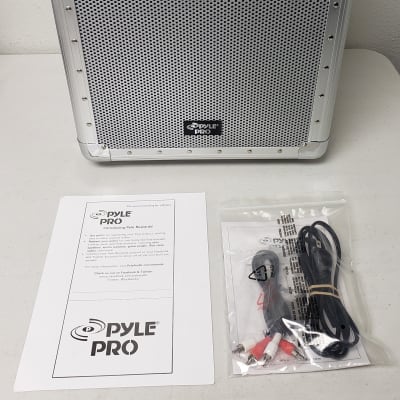 PYLE PRO 400W Outdoor Portable Wireless PA Loud speaker System with Rechargeable Battery PCMX265W - White image 1