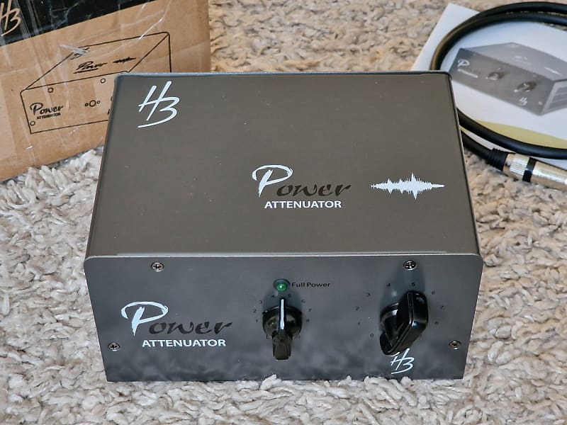 Harley Benton PA100 Power Attenuator and 1/4“ speaker cable Reverb