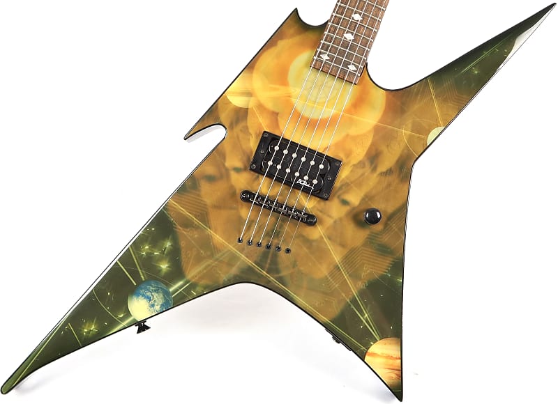 B.C. Rich Ironbird Body Art Collection Space Face Electric